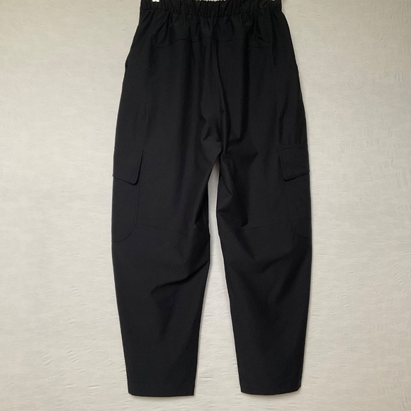 Lululemon Light Utilitech Cargo Pocket High-Rise Pant Cotton Blend Black Size 28 - Picture 3 of 15